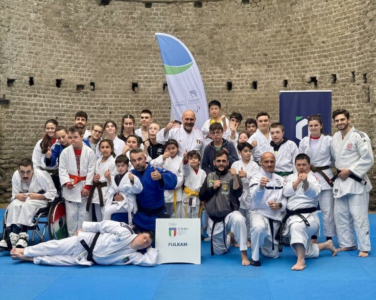 Sport e inclusione al Parco dell’Appia Antica: il judo inclusivo tra le discipline con la Fukuro Roma