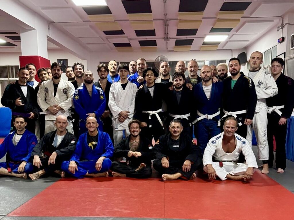 Agustín Climent torna alla Fukuro Roma per un seminario di BJJ - GI
